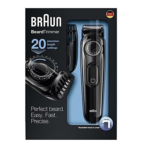 Braun Beard Trimmer - BT3020, 1 pc  