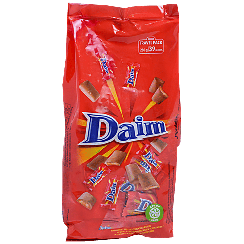 Buy Daim Daim Mini Milk Chocolates, With Almond Caramel Center Online