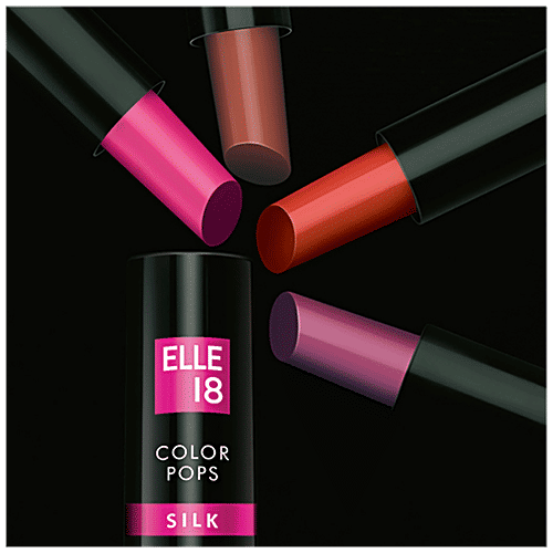 Elle 18 Color Pops Silk Lipstick, 4.3 g C11 