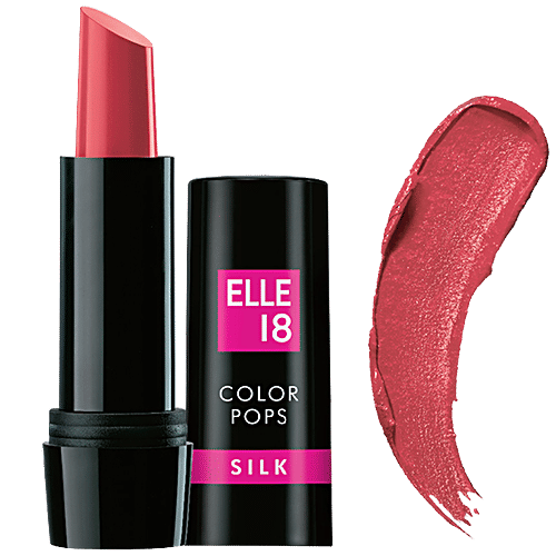 Elle 18 Color Pops Silk Lipstick, 4.3 g W51 