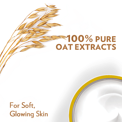 Vaseline Deep Restore Moisturizing Cream - Soft, Smooth Skin, 100% Pure Oat Extracts, 150 ml