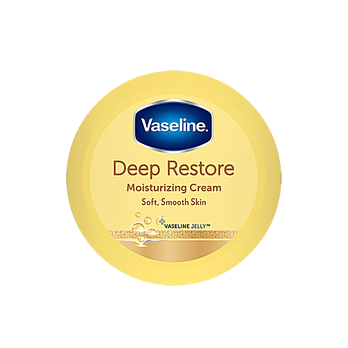 Vaseline Deep Restore Moisturizing Cream - Soft, Smooth Skin, 100% Pure Oat Extracts, 250 ml  