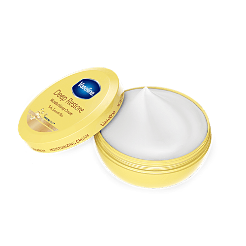 Vaseline Deep Restore Moisturizing Cream - Soft, Smooth Skin, 100% Pure Oat Extracts, 250 ml  