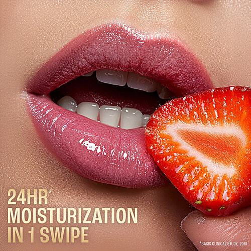 Lakme Lip Love Care Stick - 22hr Moisturization In 1 swipe, With SPF 15, 4.5 g Strawberry 