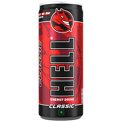 Buy HELL ENERGY Drink Classic, Caffeinated Beverage Online at Best