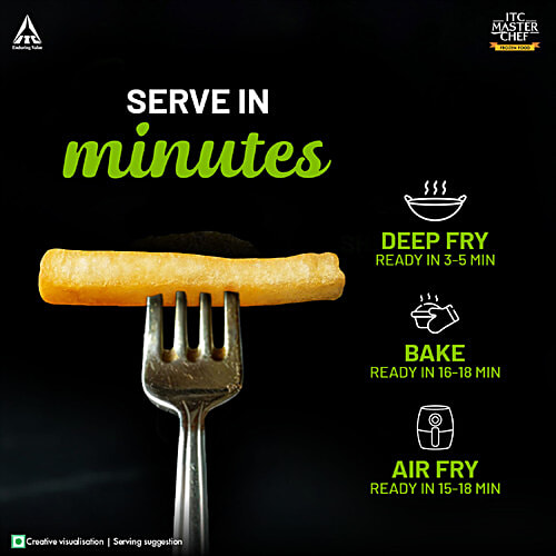 ITC Master Chef Crispy French Fries, 420 g  No Added Preservatives