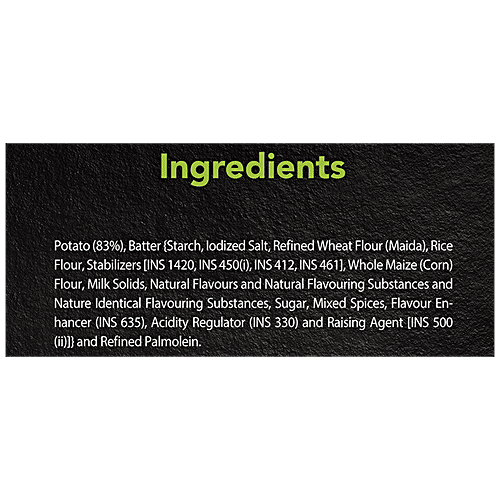 ITC Master Chef Lime & Mint Wedges - Veg Frozen Snack, Ready To Cook, 320 g