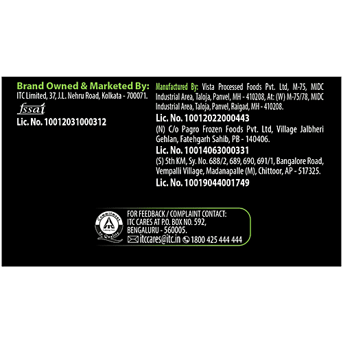 ITC Master Chef Lebanese Falafel Kebab, 230 g (39 pcs Approx.) No Added Preservatives & High Protein