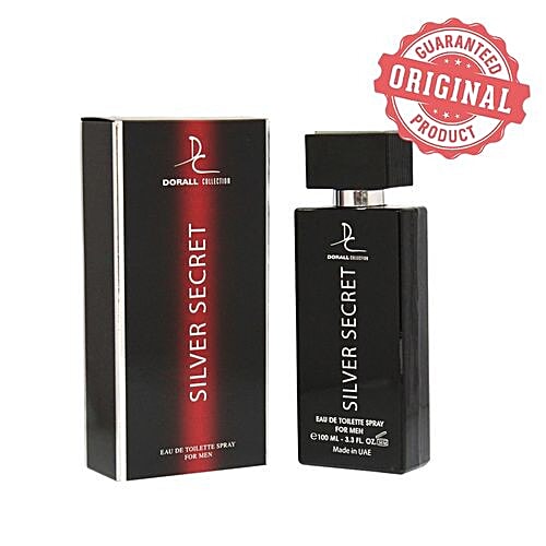 Dorall Collection Silver Secret For Men, 100 ml  Ideal for Night Wear