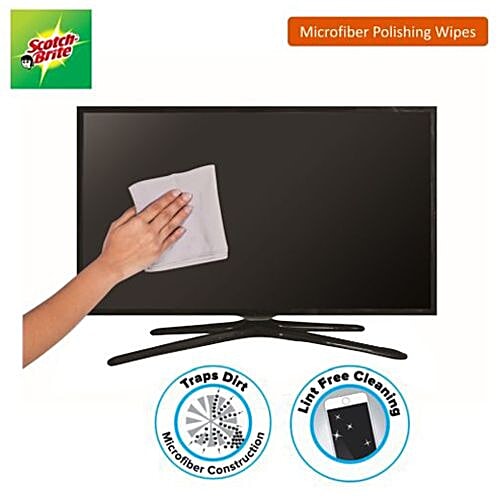 Scotch brite Microfiber Polishing Wipe, 1 pc  