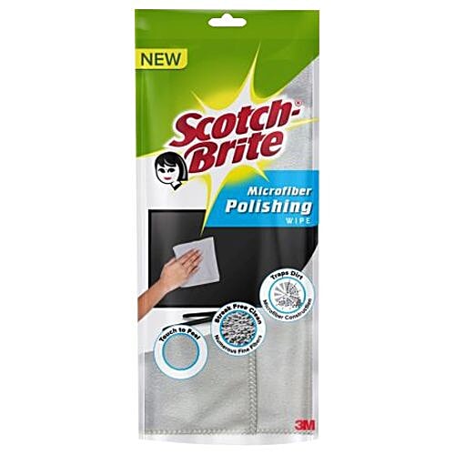 Scotch brite Microfiber Polishing Wipe, 1 pc  