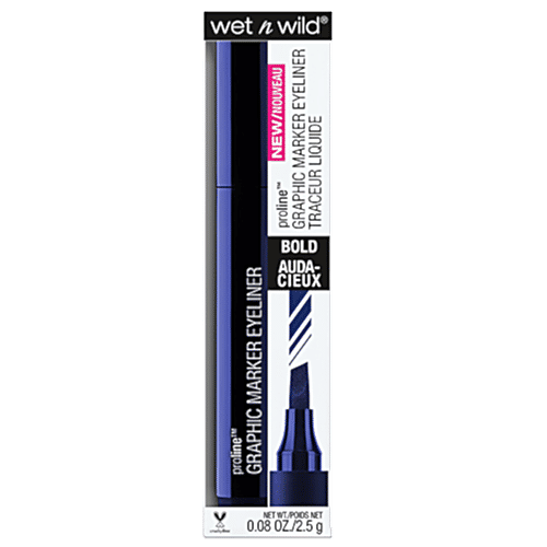 Wet N Wild Proline Graphic Marker Eyeliner, 2.5 ml Airline Blue