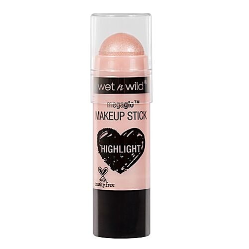 Wet N Wild Megaglo Makeup Stick Highlighter, 6 g When The Nude Strikes 