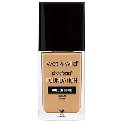 Wet N Wild Photo Focus Foundation, 30 ml Golden Beige Cruelty Free
