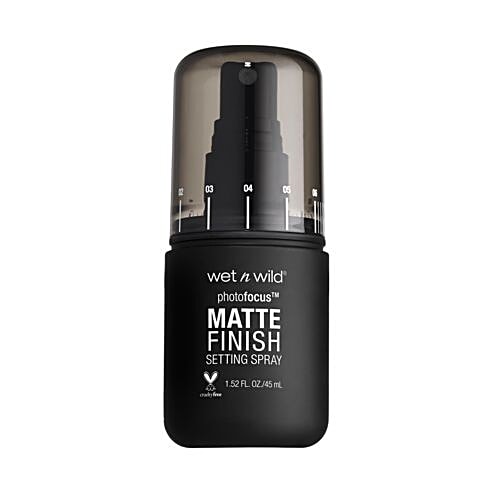 Wet N Wild Photo Focus Matte Setting Spray - Matte Appeal, 45 ml  Cruelty Free