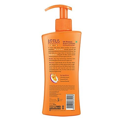 Buy Lotus Herbals Safe Sun SPF 25 PA +++ UV Protect Body Lotion