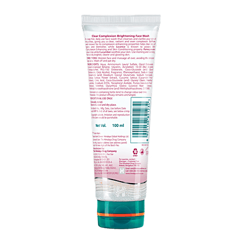 Himalaya Clear Complexion Brightening Face Wash, 100 ml  