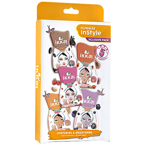 Ikkai Runway Instyle Xclusive Pack, 10 g (Pack of 5) 