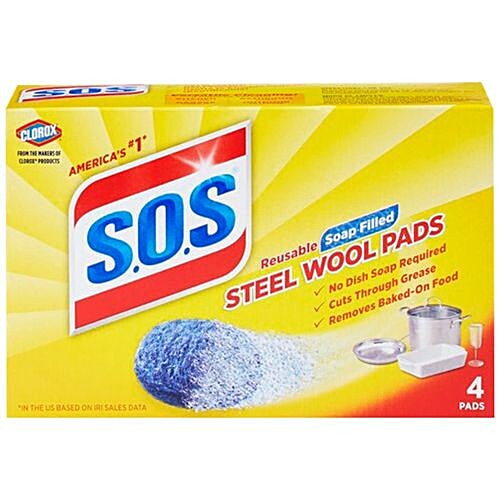 clorox steel wool pads