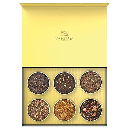 Buy Vahdam Glow Assorted Loose Leaf Tea Online at Best Price of Rs 1799