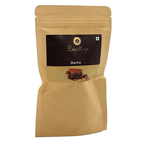 Lindberg Butterscotch Barks - Snacking chocolate, 75 g  