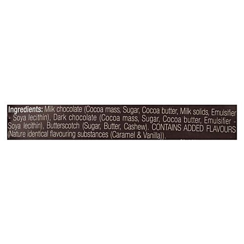 Lindberg Butterscotch Barks - Snacking chocolate, 75 g  