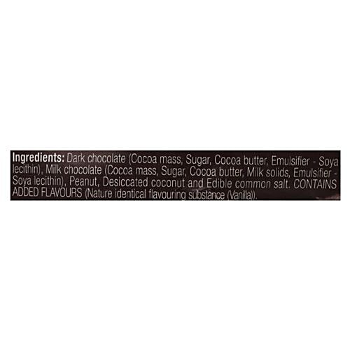 Lindberg Salted Peanut Coconut Barks - Snacking Chocolate, 75 g  Zero Trans Fat