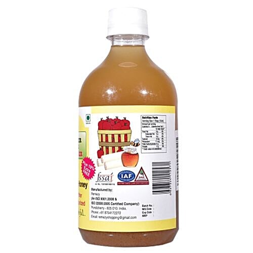 Zoe Apple Cider Vinegar - Stone Breaker - With Banana Stem & Honey, 500 ml  Raw with Mother, Unfiltered & Unpasteurized