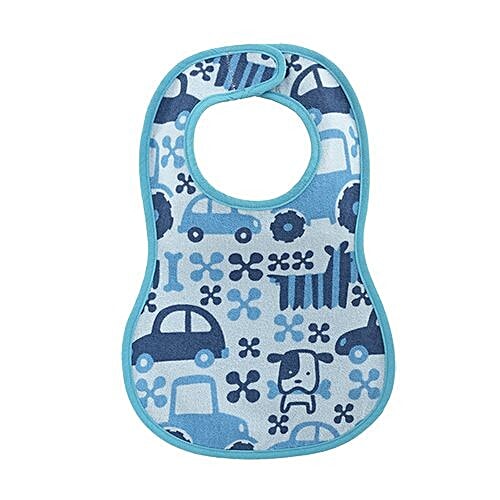 Chicco Baby Bib With Velcro - For Boys, 6m+, 3 pcs  