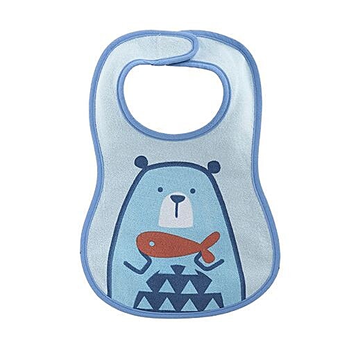 Chicco Baby Bib With Velcro - For Boys, 6m+, 3 pcs  