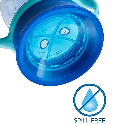 Chicco 360 Degrees Spill Proof Glass - Boy, 12m+, 200 ml  