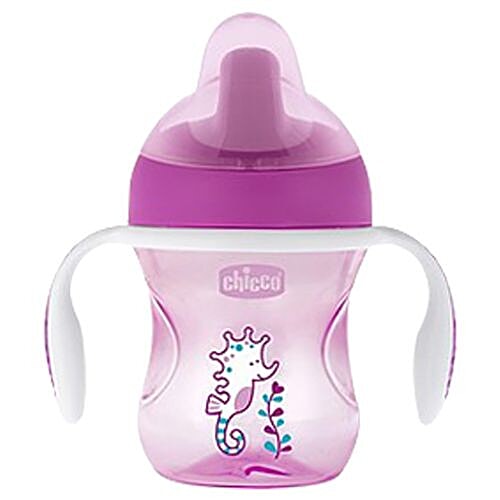 Buy Chicco Baby Water/Milk/Juice Sipper Cup Pink, 6m+ Online at Best Price of Rs 599 bigbasket