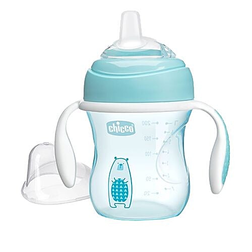 Buy Chicco Baby Water/Milk/Juice Sipper Cup Light Blue, 4+ Online at Best Price of Rs 699