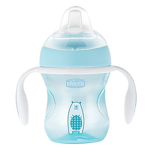 Buy Chicco Baby Water/Milk/Juice Sipper Cup Light Blue, 4+ Online at Best Price of Rs 599