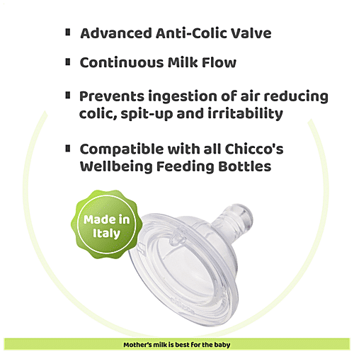 Chicco Baby Feeding Bottle Fast - Green, 4m+, 330 ml  