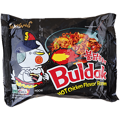 Samyang Buldak Ramen Noodles - Hot Chicken Flavour, 140 g  