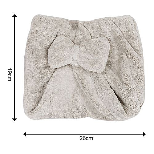 bb home Spa Bath Shower Face Head/Hair Cap - Grey, Bh-024 Gry, 1 pc  