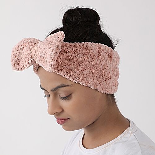 bb home Spa Bath Shower Bow Head/Hair Band - Brown, 1 pc  