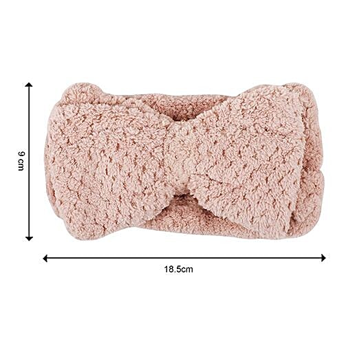 bb home Spa Bath Shower Bow Head/Hair Band - Brown, 1 pc  