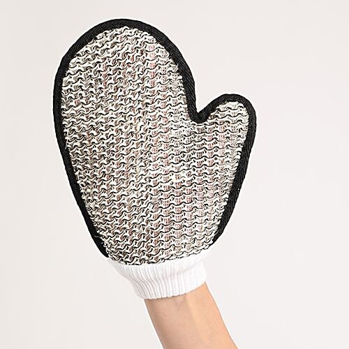 Buy BB Home Loofah/ Body Bath Glove Sponge/ Scrubber Black, BH020