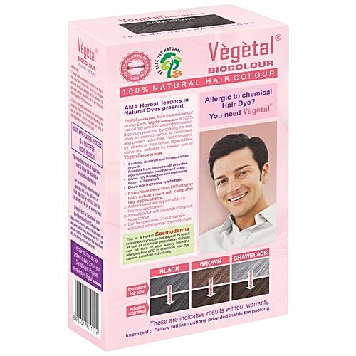 Vegetal Bio Colour, 50 g Dark Brown No Ammonia, PPD & Peroxide