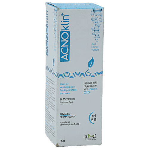 acnoklin ds face wash