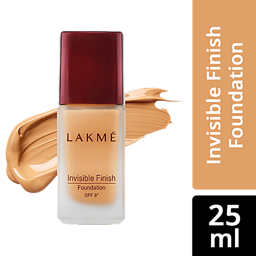 Lakme Invisible Finish SPF 8 Foundation, 25 ml Shade 05 