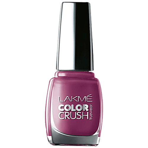 Lakme True Wear Color Crush Nail Color, 9 ml Lavender 11 