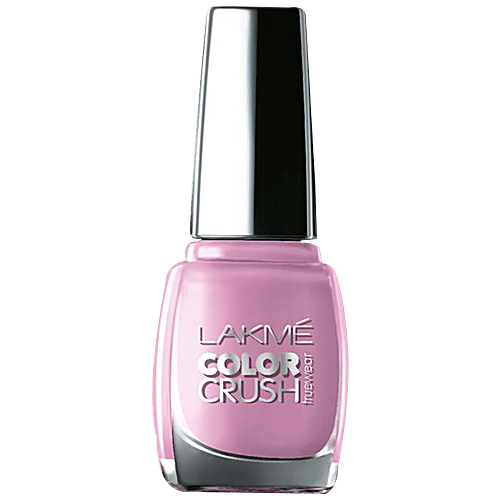 Lakme True Wear Color Crush Nail Colour, 9 ml Shade 14 Chip Resistant