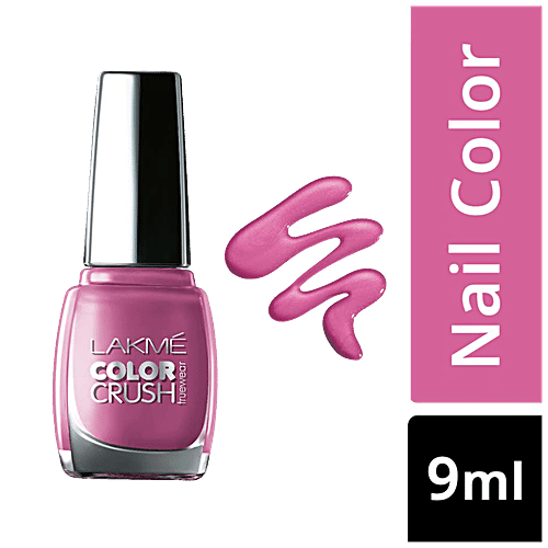 Lakme True Wear Color Crush Nail Color, 9 ml Lavender 36 