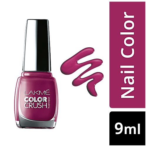 Lakme True Wear Color Crush Nail Color, 9 ml Shade 42 