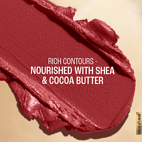 Lakme Matte Lipstick, 3.6 g Cherry Chic MR8 16 Hour Intense Matte, Water Resistant, Transfer Proof