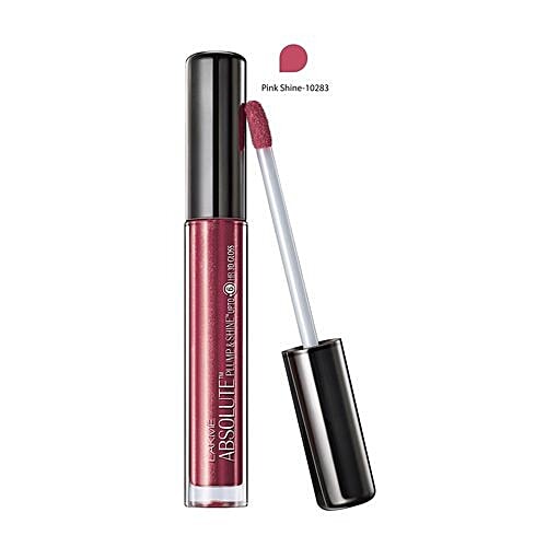 Lakme Absolute Plump & Shine Lip Gloss, 3 ml Pink Shine 