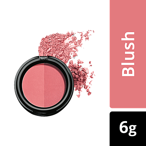 Lakme Absolute Face Stylist Blush Duos, 6 g Rose Blush 